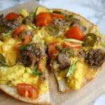 These are so good! Try these low carb breakfast pizzas for a healthy easy breakfast idea! Add this to my list of yummy low carb breakfast recipes!